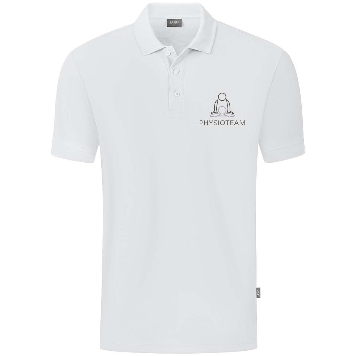 Workwear Physio Jako Polo Organic weiß