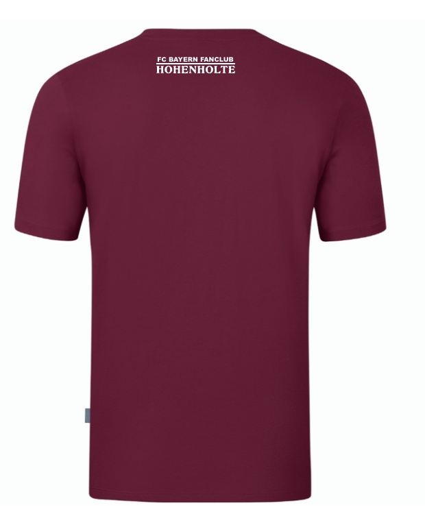 FC Bayern Fanclub Hohenholte T-Shirt Organic maroon