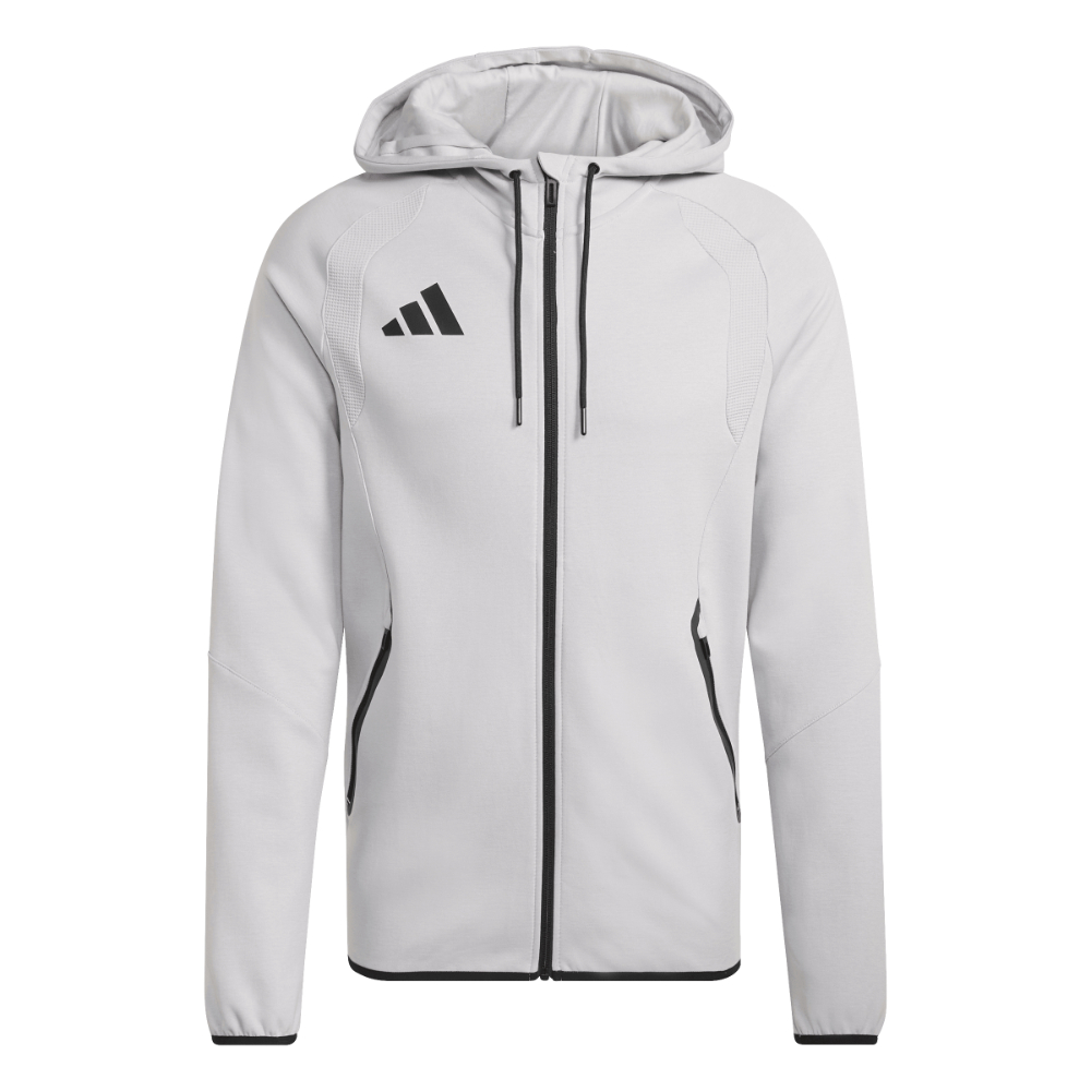 Adidas Tiro Travel Kapuzenjacke Grau