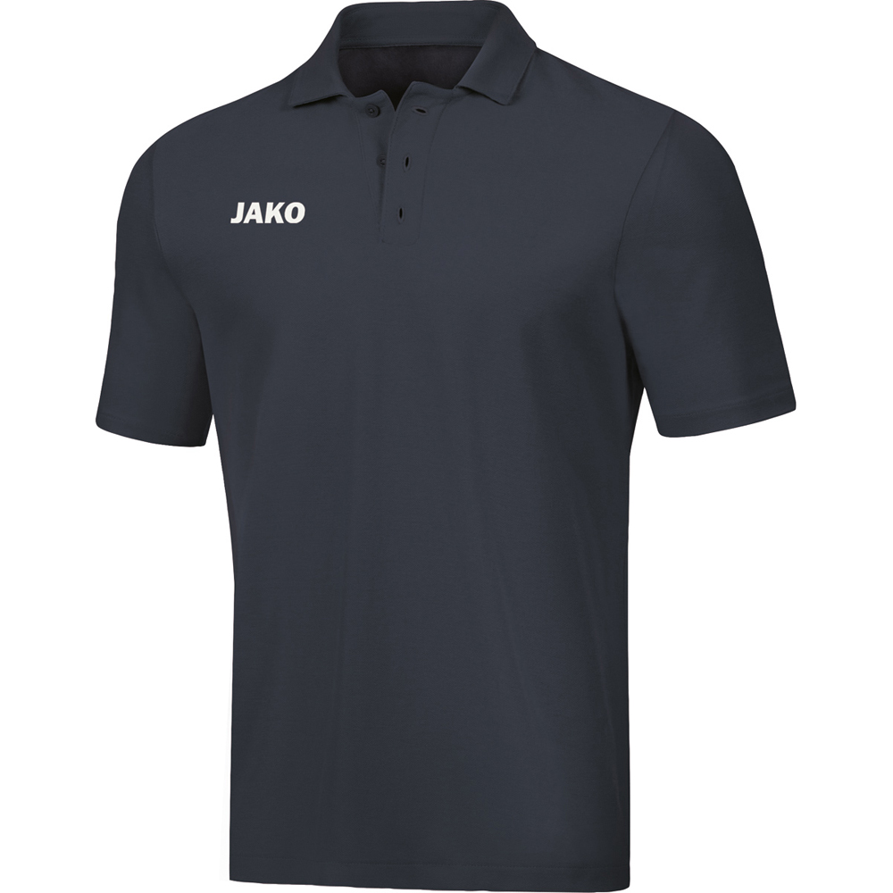 Jako Herren Polo Base grau