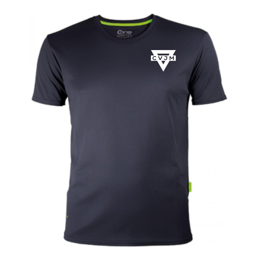CVJM Herren Evolution Tech Tee anthrazit