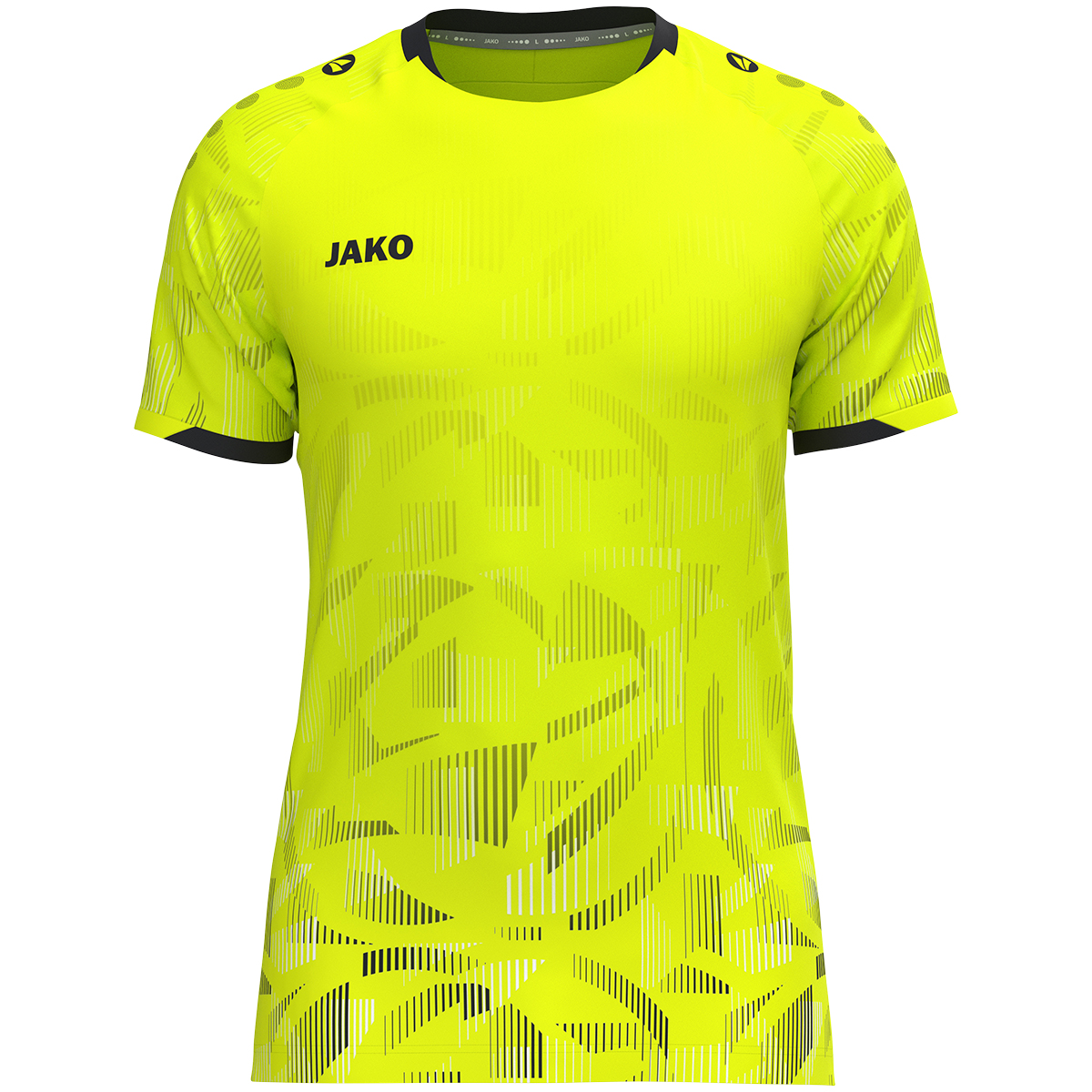 Jako Trikot Sonic KA neongelb/schwarz/weiß