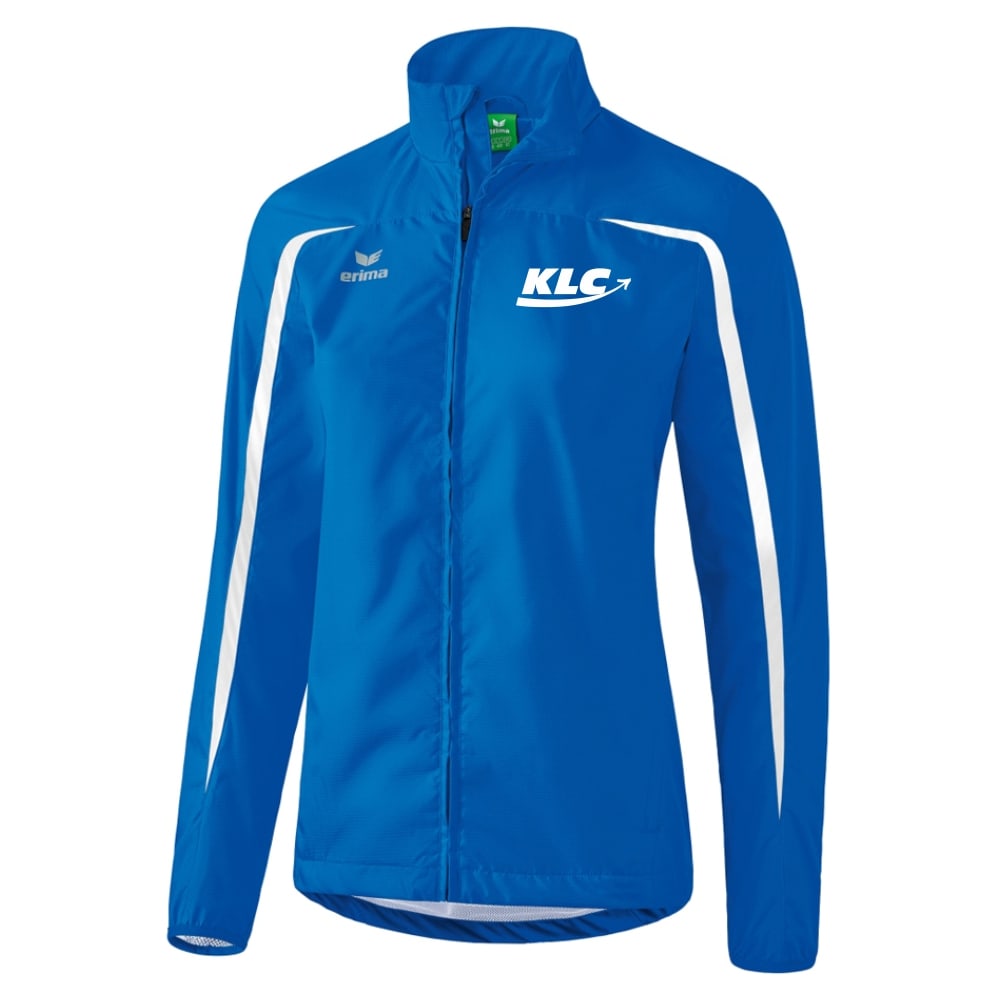 Korschenbroicher Leichtathletik Club Athletic Line Laufjacke blau-weiß