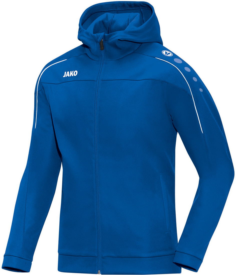 Jako Classico Damen Kapuzenjacke royal