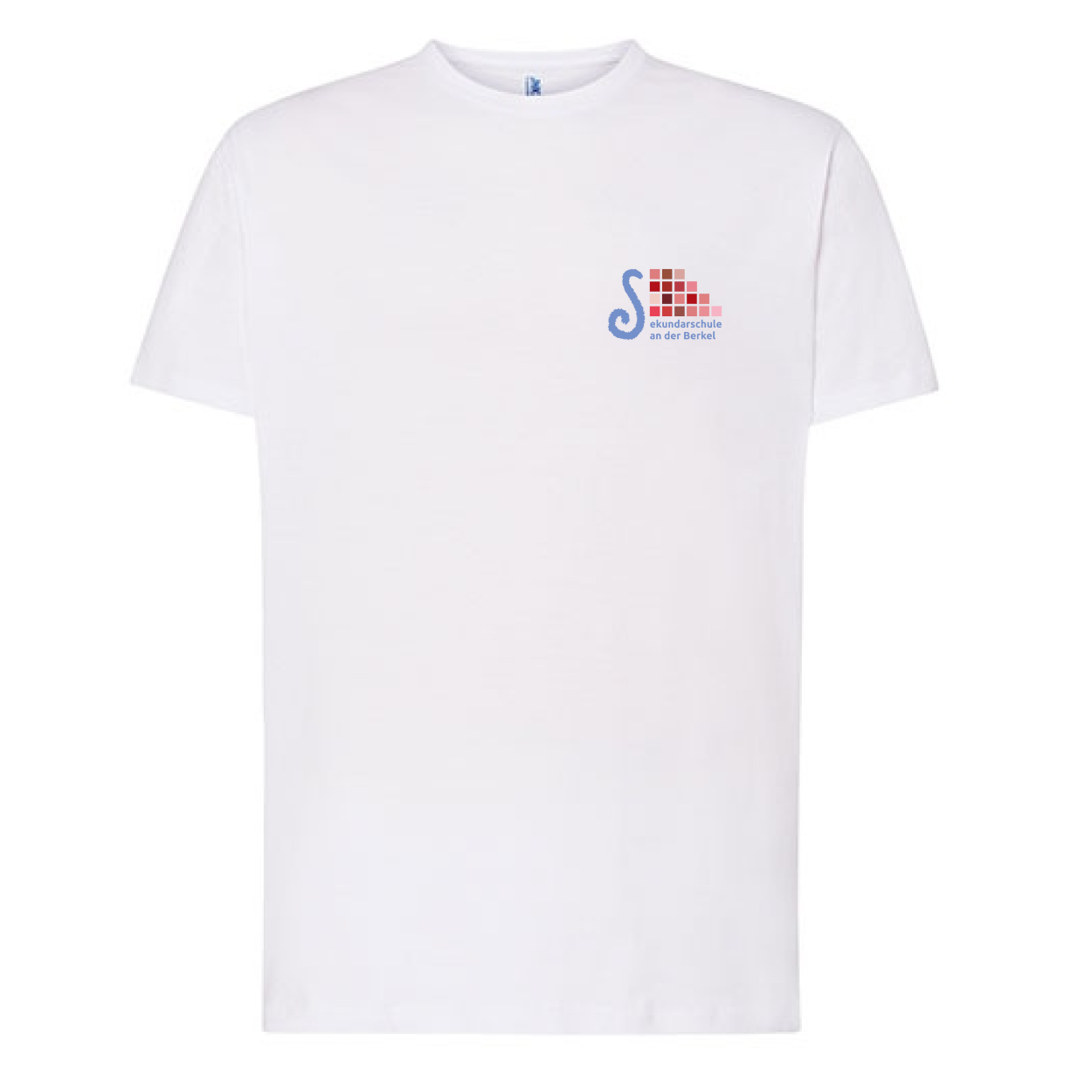 Sekundarschule Vreden Herren Regular Premium T-Shirt Weiß Schul  Logo