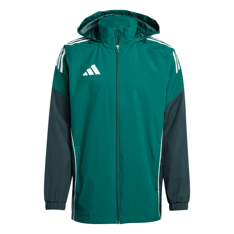 Adidas Allwetterjacke Tiro 25 Competition team dark green-shadow green