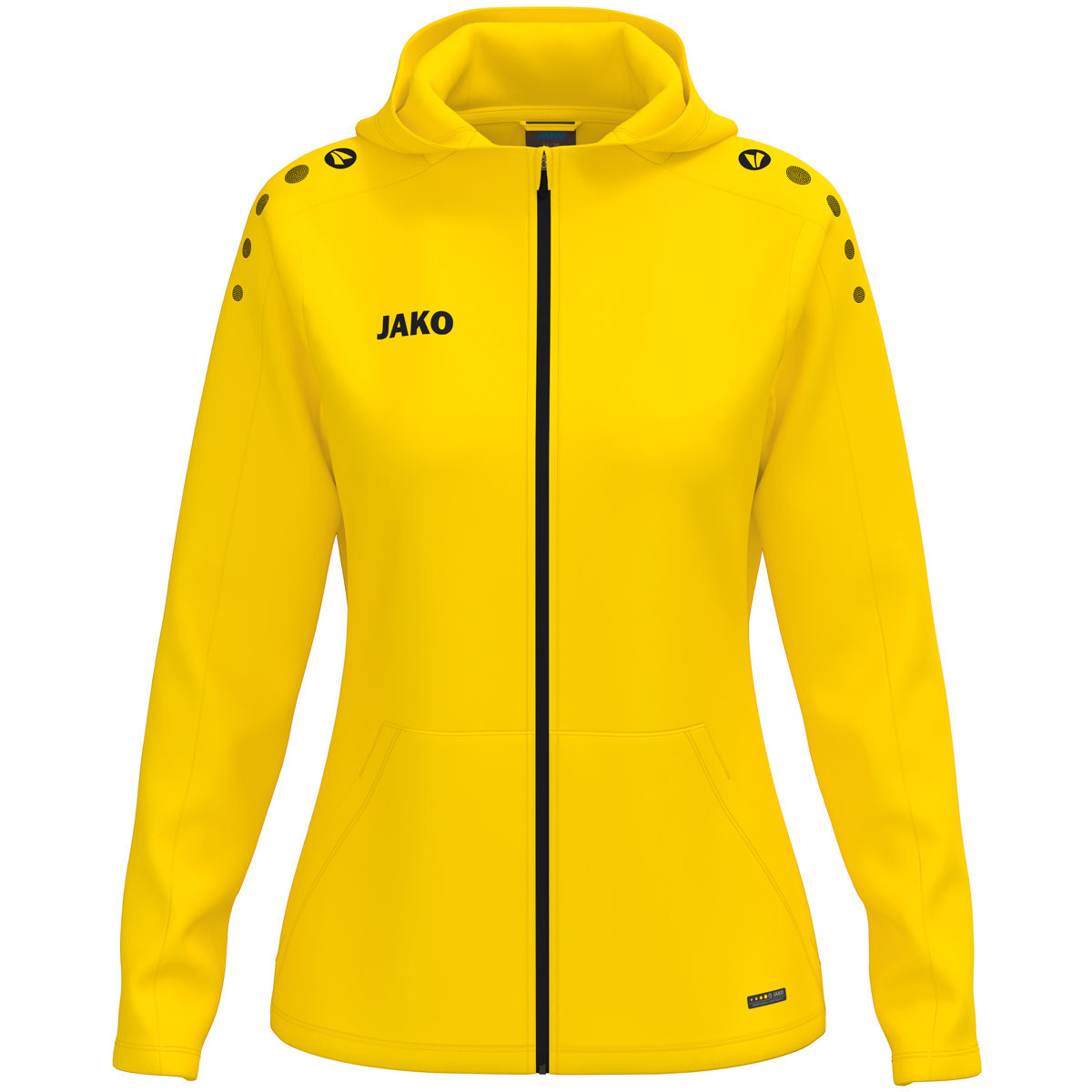 Jako Kapuzenjacke One Damen gelb
