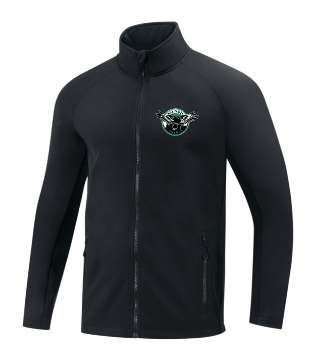 Wild Eagles Borken Softshelljacke Team schwarz