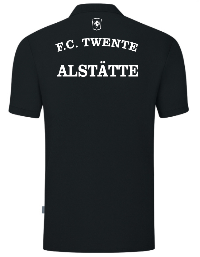 FC Twente Supporters Alstätte Polo Organic schwarz