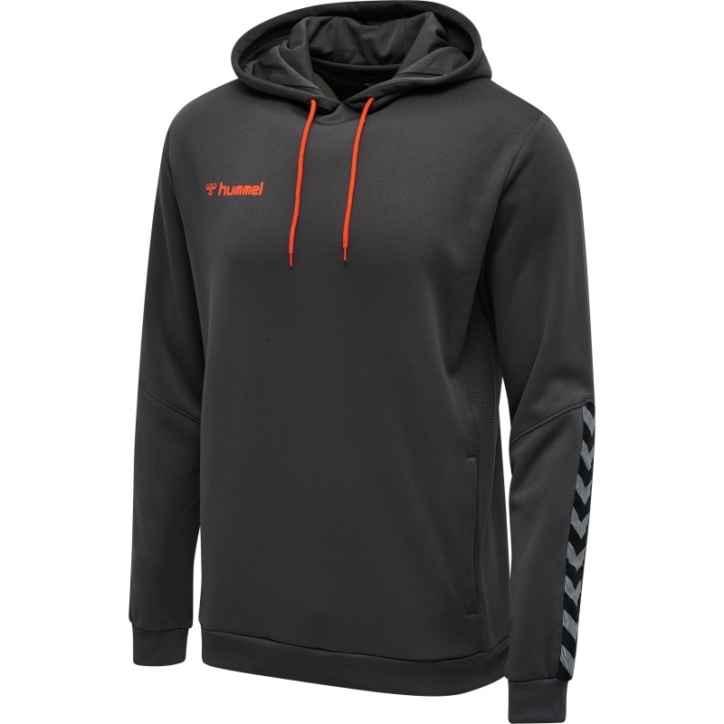 Hummel Hmlauthentic 24 Poly Hoodie asphalt