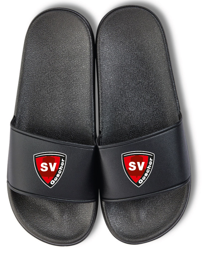 SV Gescher Badelatsche schwarz