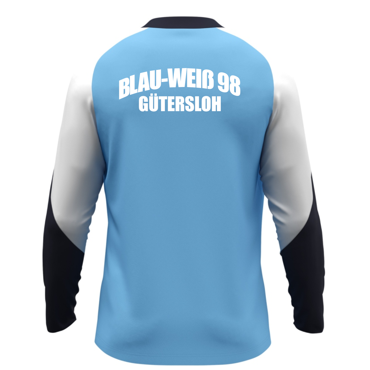 Blau-Weiß 98 Gütersloh Herren Longsleeve Dynamic hellblau-weiß