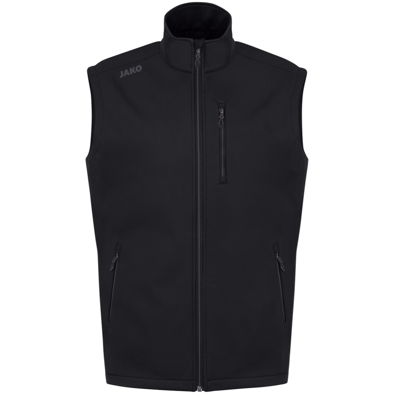 Jako Softshellweste Premium schwarz
