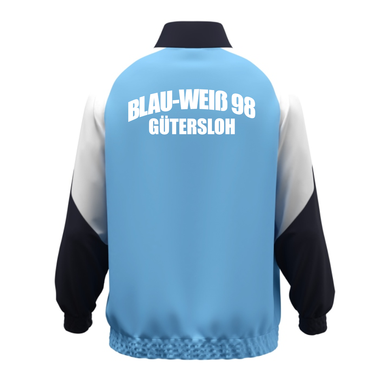 Blau-Weiß 98 Gütersloh Herren Webjacke Dynamic hellblau-weiß