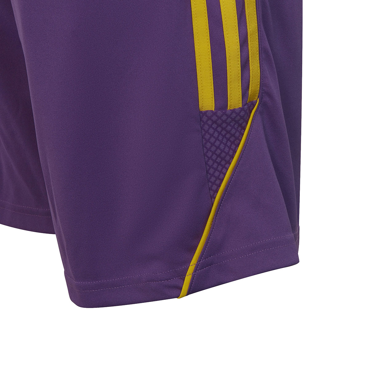 Adidas Kinder Shorts Tiro 23 lila-gelb