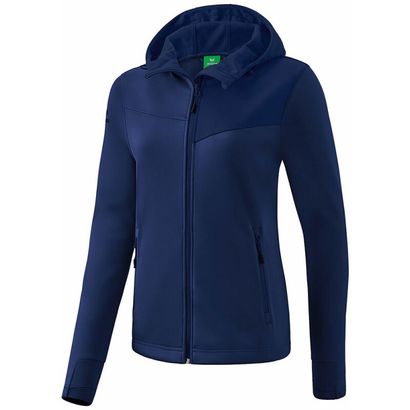 Erima Damen Softshelljacke Performance blau