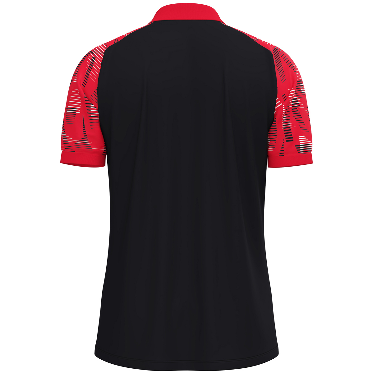 Jako Polo Sonic schwarz/rot