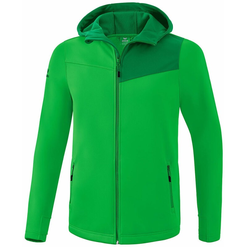 Erima Kinder Softshelljacke Performance grün