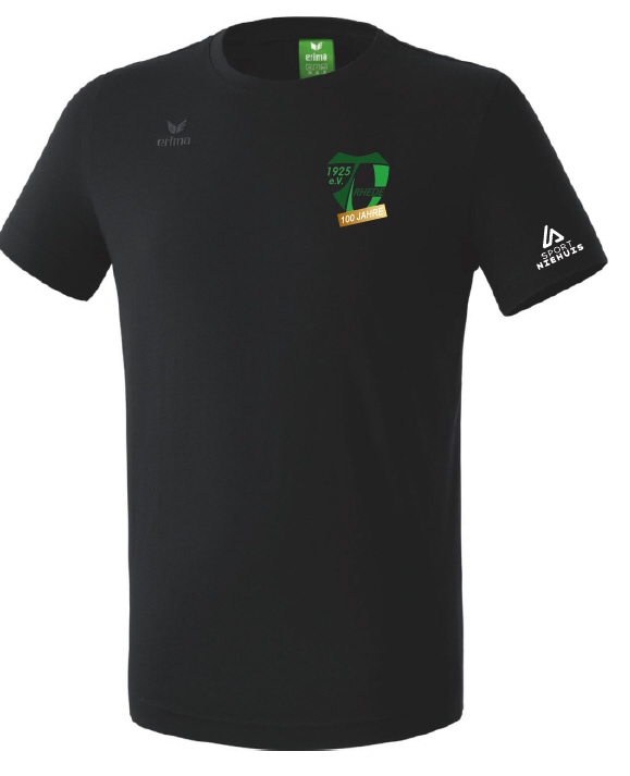 TV Rhede Jubiläumskollektion T-Shirt Baumwolle schwarz
