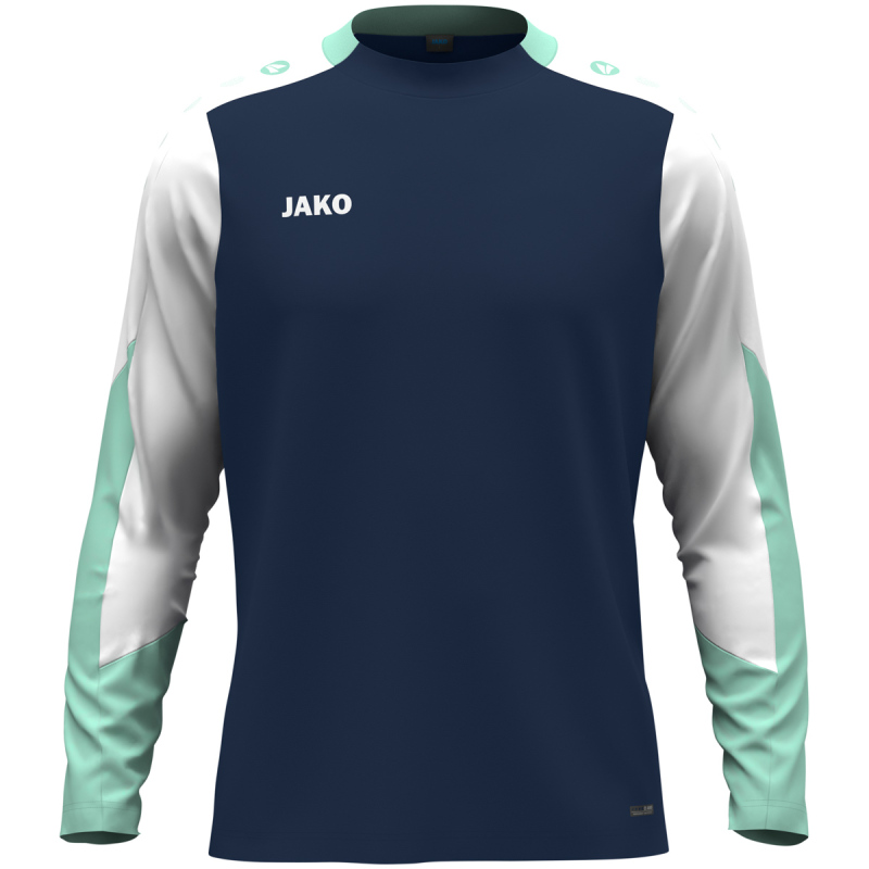 Jako Kinder Longsleeve Dynamic marine-weiß-minze
