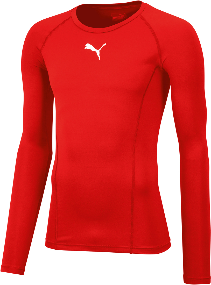 Puma Liga Baselayer Kinder Langarm Shirt puma red