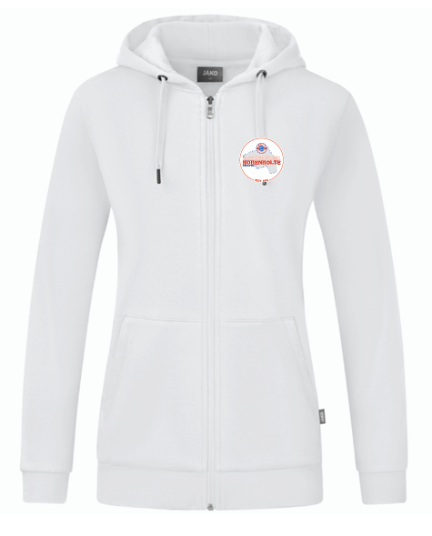FC Bayern Fanclub Hohenholte Kapuzenjacke Organic Damen weiß