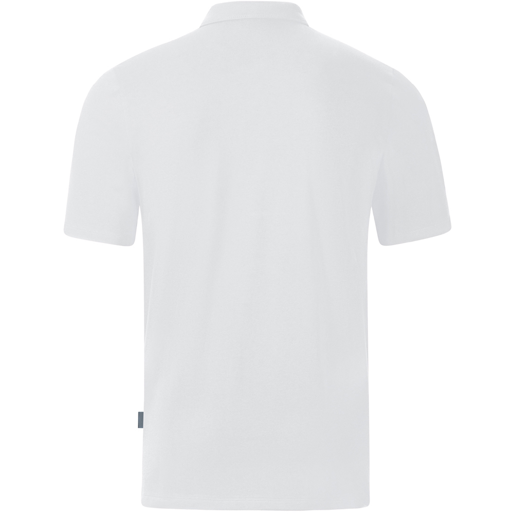 Jako Herren Polo Organic Stretch weiß