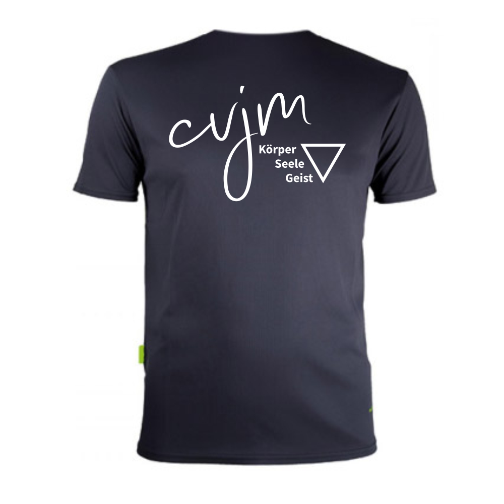 CVJM Damen Evolution Tech Tee anthrazit