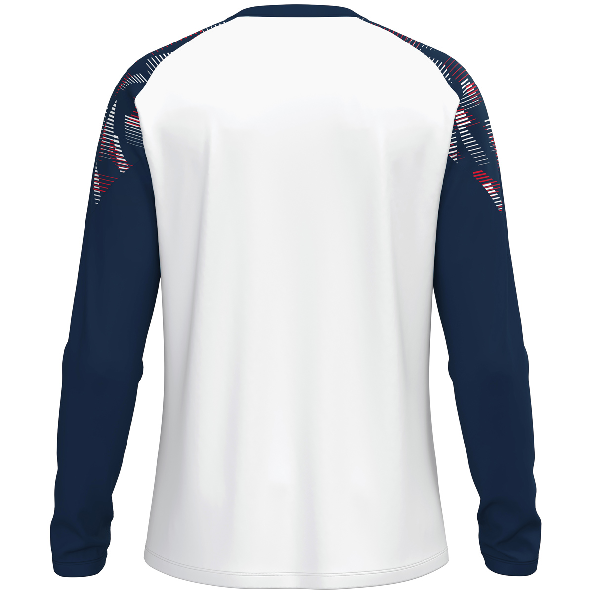 Jako Longsleeve Sonic weiß/marine/rot