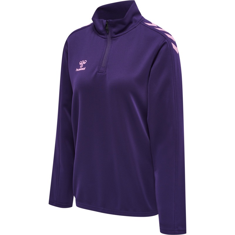 Hummel Hmlcore XK Half Zip Sweat Woman acai
