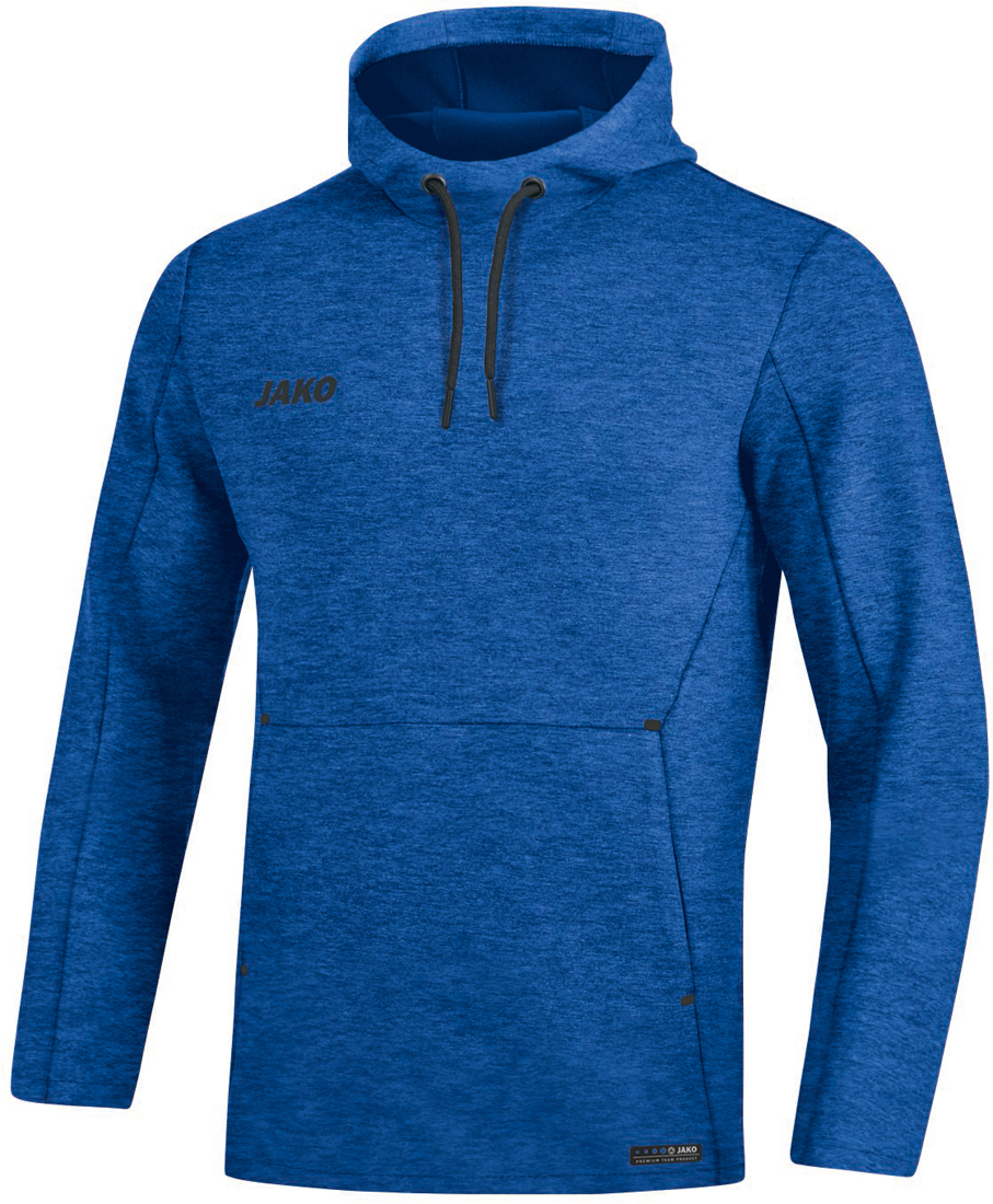 Jako Premium Basics Kapuzensweat royal meliert