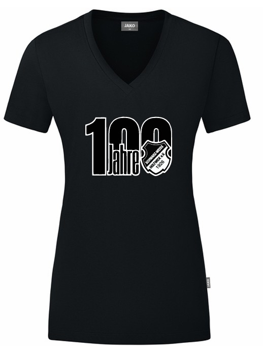 SW Holtwick T-Shirt 100 Jahre Jubiläum schwarz Damen