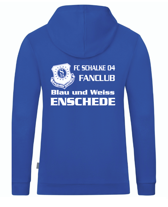 Blau Weiß Enschede Hoodievest Organic blauw