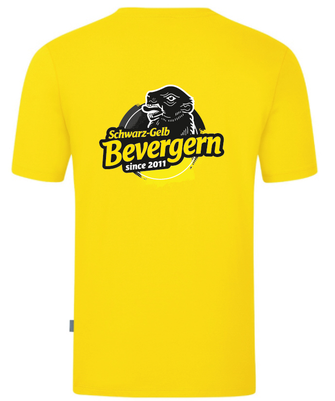 Schwarz Gelb Bevergern Jako T-Shirt Organic gelb