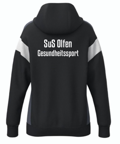 SuS Olfen Damen Trainingsjacke mit Kapuze Celebrate 125 schwarz