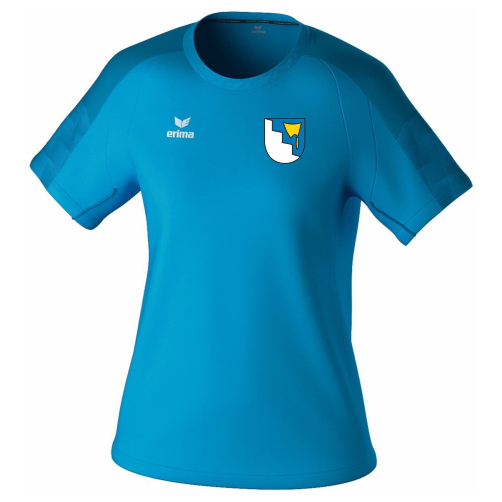 ASV Biburg Evo Star T-Shirt Damen curacao-mykonos