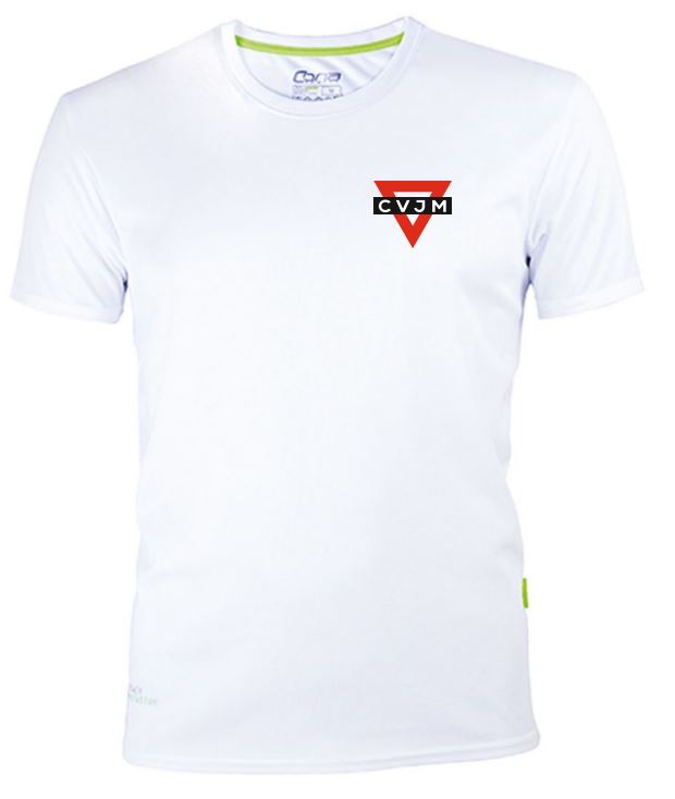 CVJM Herren Evolution Tech Tee wei