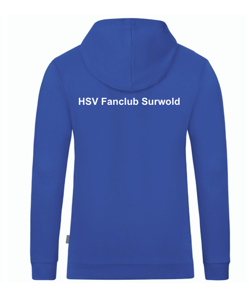HSV Fanclub Surwold Kapuzensweat Organic blau