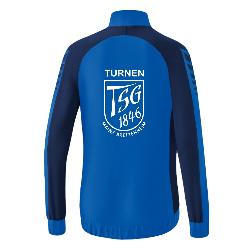 TSG Mainz-Bretzenheim Turnen Erima Six Wings Präsentationsjacke Damen new royal-new navy