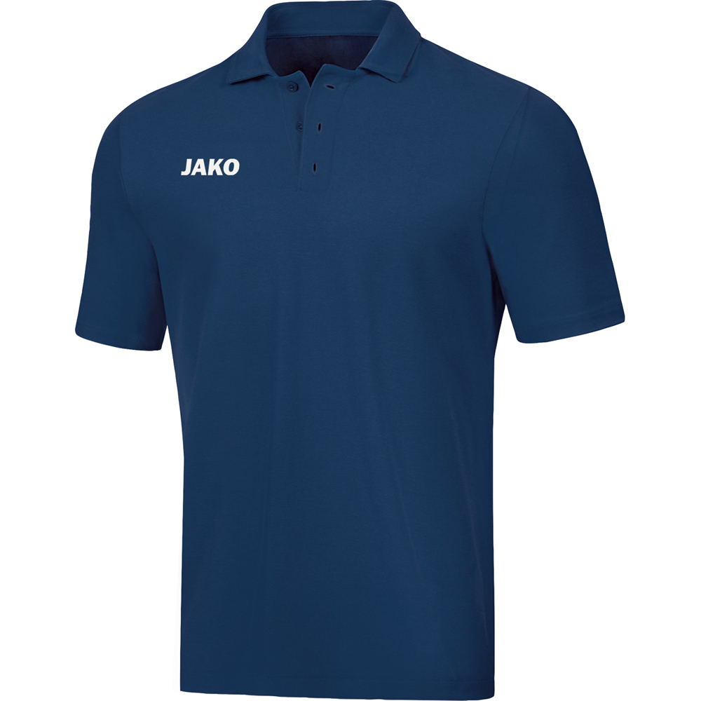 Jako Herren Polo Base blau