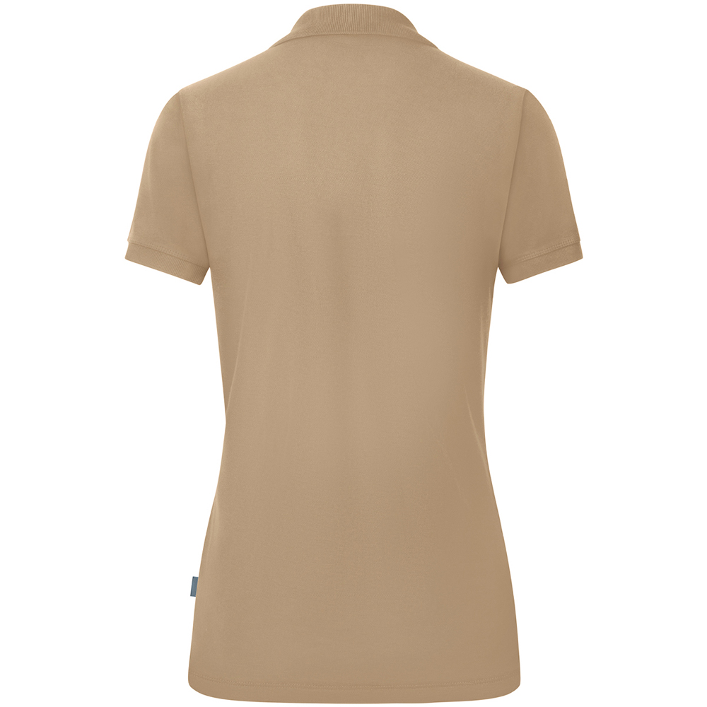 Jako Damen Polo Organic beige