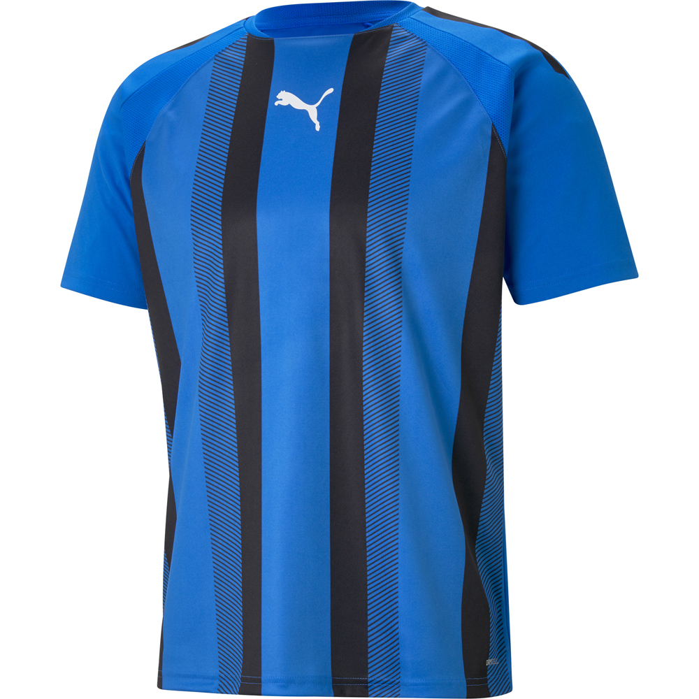 Puma Kinder Trikot teamLIGA Striped blau-schwarz