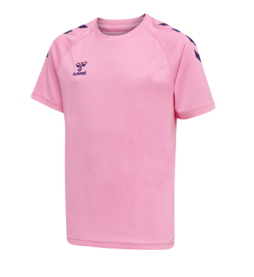 Hummel Hmlcore XK Core Poly Tee S/S Kids acai