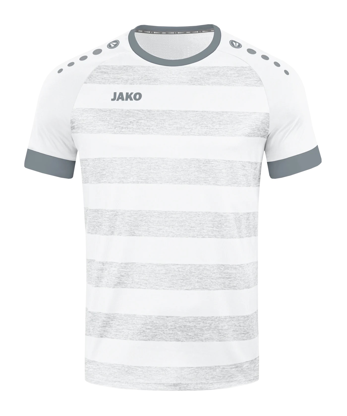Jako Celtic Melange KA Trikot Weiss Grau