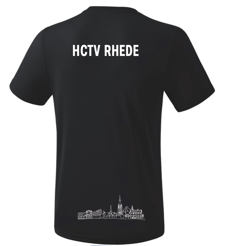 TV Rhede Funktions T-Shirt schwarz