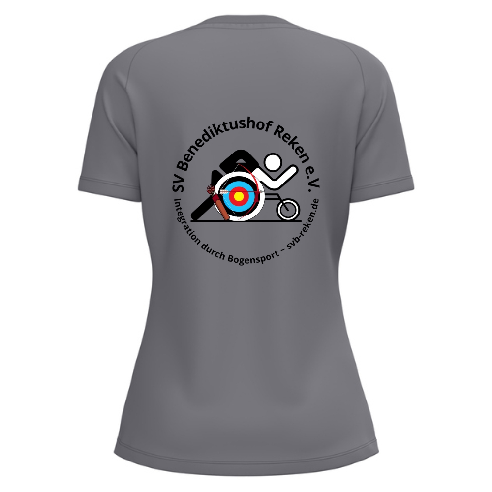 SV Benediktushof Reken Jako T-Shirt Baumwolle One Damen grau