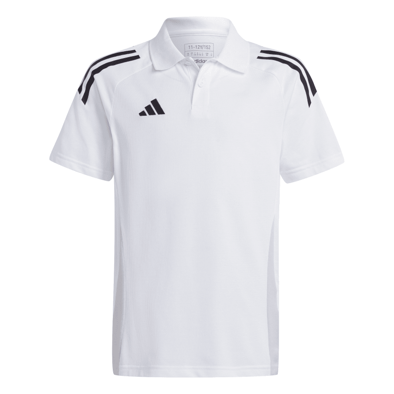 Adidas Kinder Polo-Shirt Tiro 24 Competition white-black