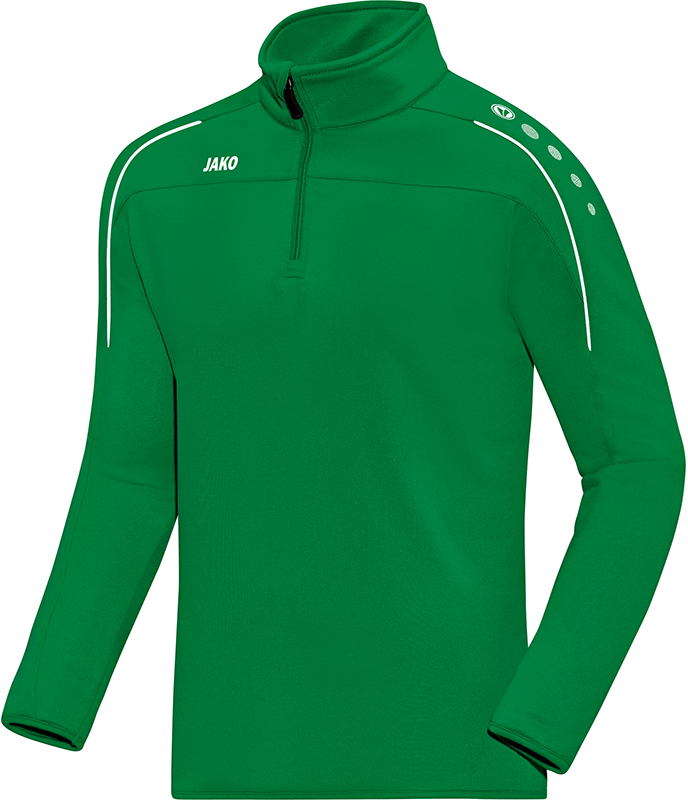 Jako Classico Ziptop sportgrün