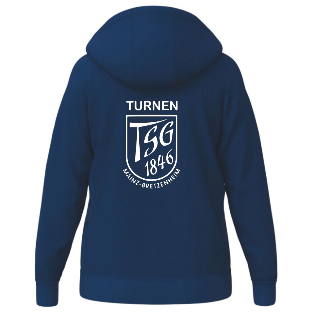 TSG Mainz-Bretzenheim Turnen Erima Damen TS Hoodie Jacke new navy