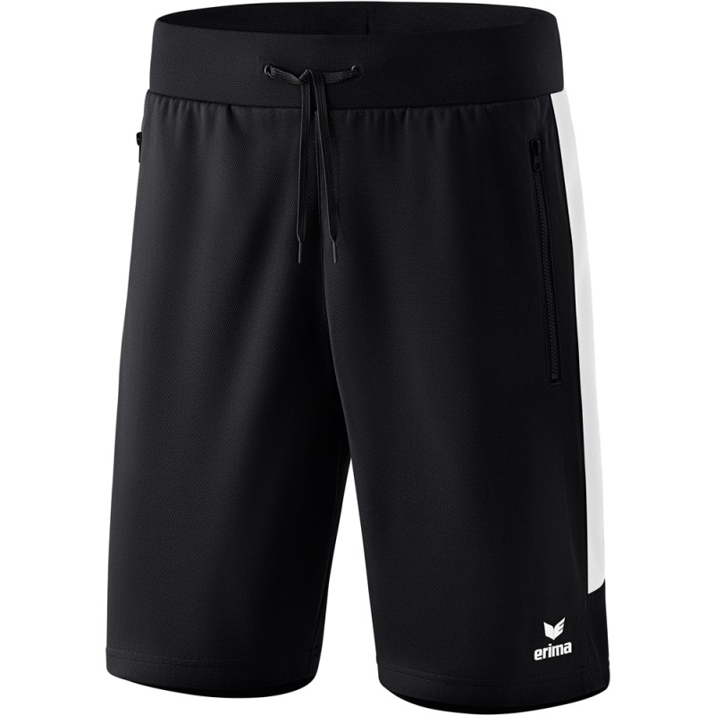 Erima Herren Training Shorts Squad schwarz-weiß